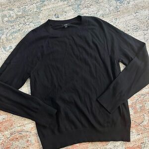 Express Women's Black Crew Neck Sweater